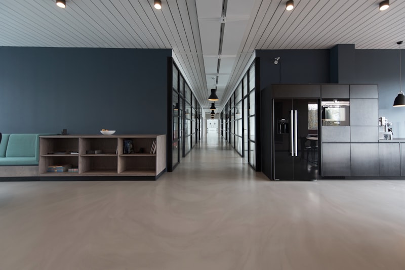 Photo : Plateau de bureaux aménagé